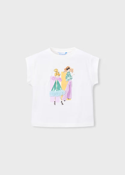 T-shirt con pailettes art.3005-77 MAYORAL