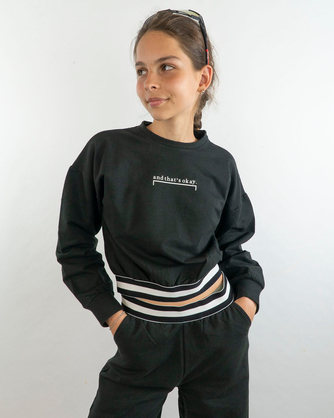 Tuta 2 pz. felpata con maglia corta I DO
