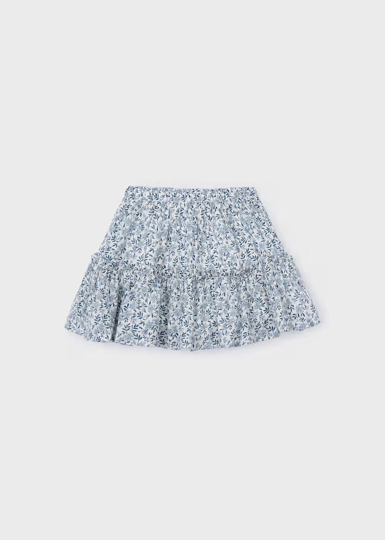 Gonna a fiori con pantaloncino art.3903-64 MAYORAL