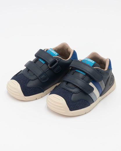 Scarpe primipassi con righine colorate BIOMECANICS