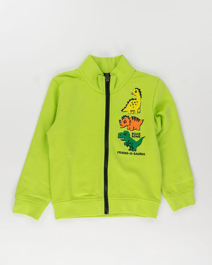 Tuta a peso medio con dinosauri ricamati I DO