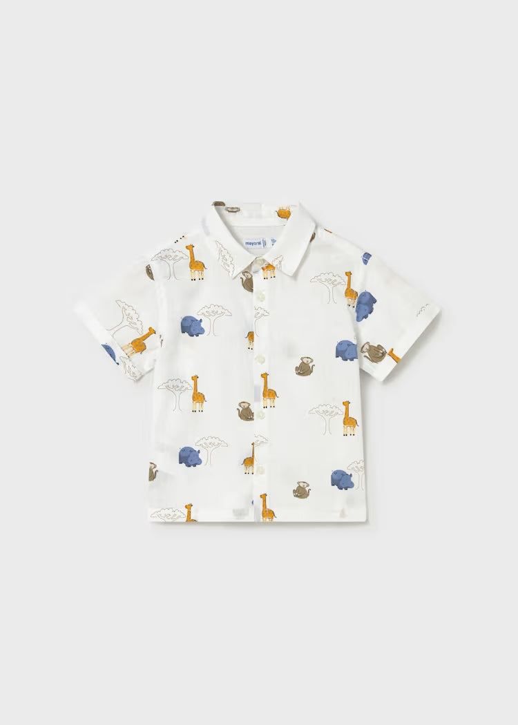 Camicia con animaletti art.1114-31 MAYORAL