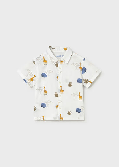 Camicia con animaletti art.1114-31 MAYORAL