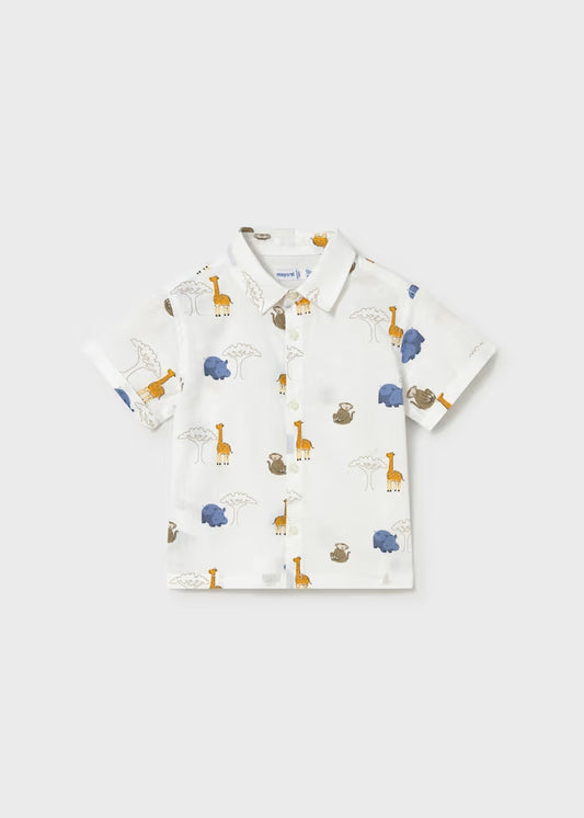 Camicia con animaletti art.1114-31 MAYORAL