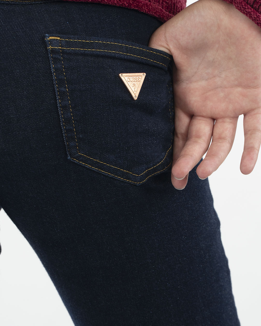 Jeans elasticizzato a zampa GUESS