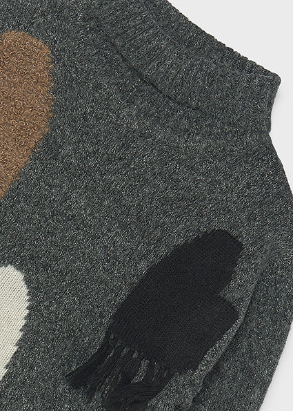 Maglione dolcevita con cuori art.7.340-014 MAYORAL