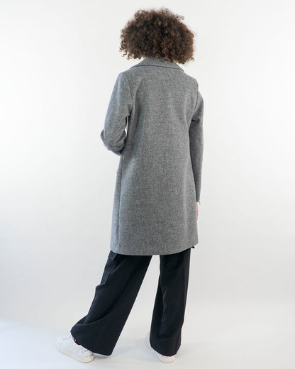 Cappotto in panno a due bottoni KOCCA