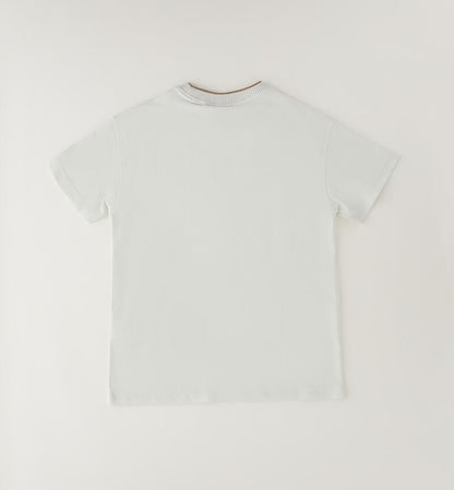 T-shirt con bordino beige art.0.H708-242 SARABANDA