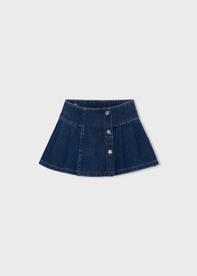 Gonna in jeans a pieghe art.4.902-037 MAYORAL