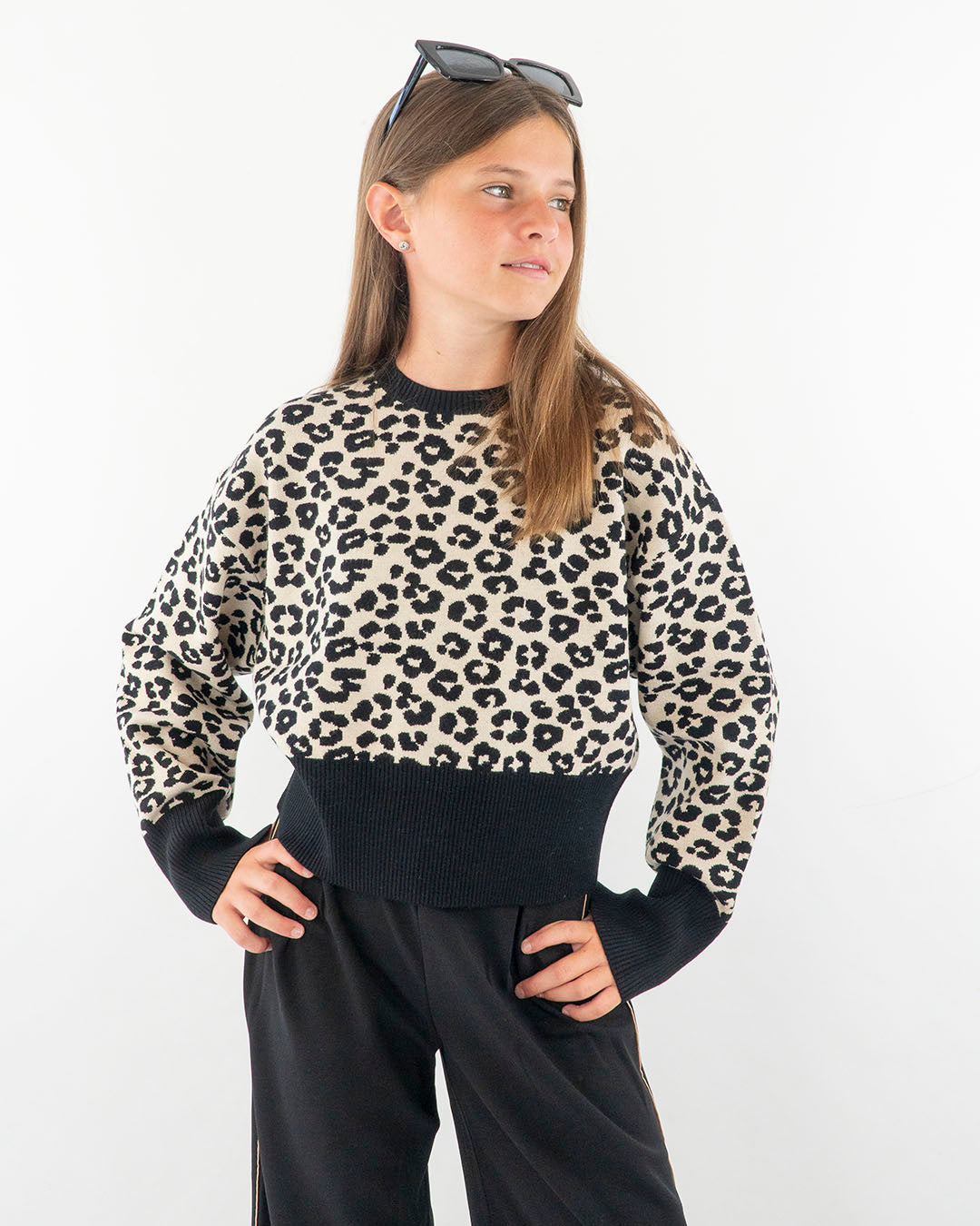 Maglione bicolor maculato MAYORAL