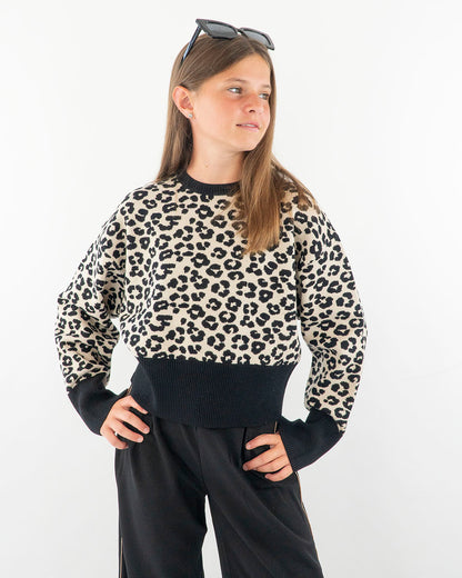 Maglione bicolor maculato MAYORAL