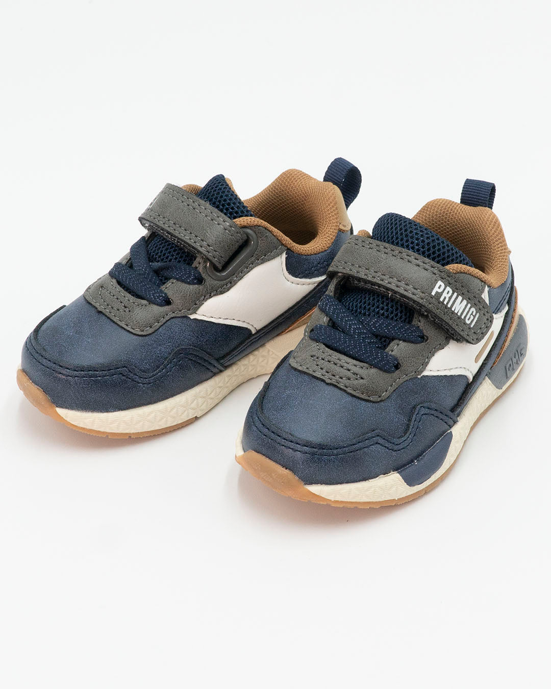 Scarpe con inserti bicolor e strappo PRIMIGI