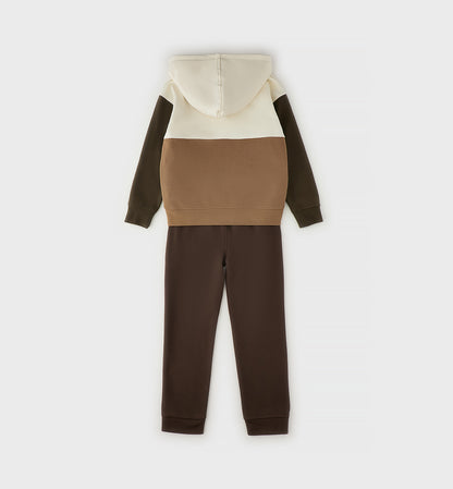 Tuta felpata con cappuccio art.4.H806-0854 I DO
