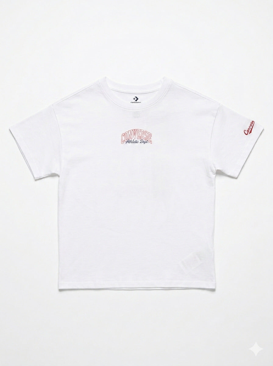 T-shirt con stampa dietro 4CH768-001 CONVERSE