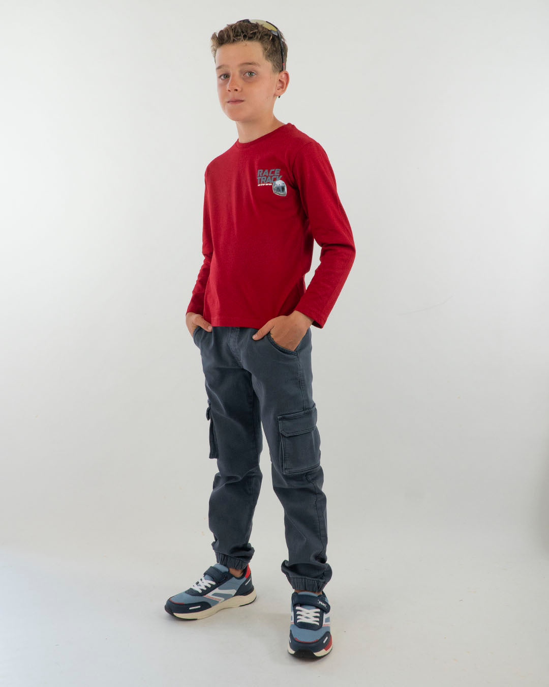 Pantaloni cargo in cotone elasticizzato MAYORAL