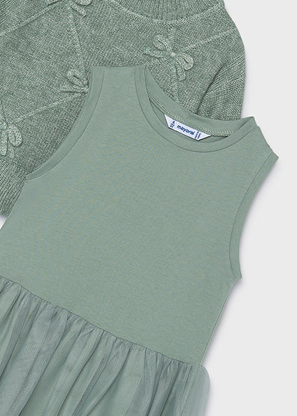 Abito con tulle + maglione art.4.927-038 MAYORAL