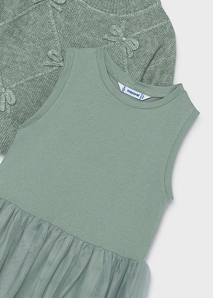 Abito con tulle + maglione art.4.927-038 MAYORAL