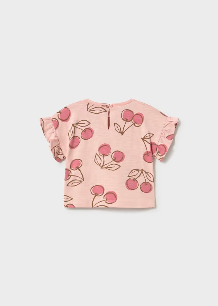 T-shirt con ciliegie art.1082-17 MAYORAL