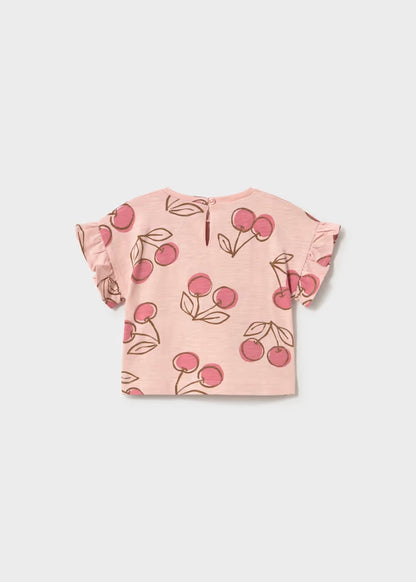 T-shirt con ciliegie art.1082-17 MAYORAL