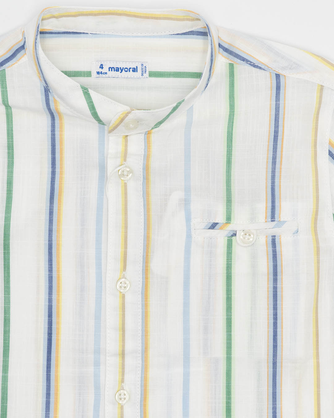 Camicia coreana manica corta