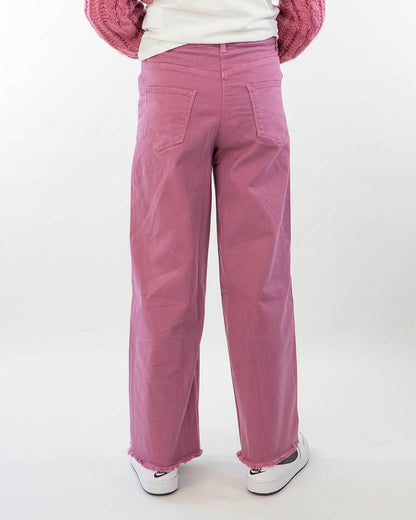 Pantalone sfrangiati