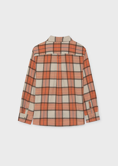 Camicia in flanella a quadri art.7.110-076 MAYORAL