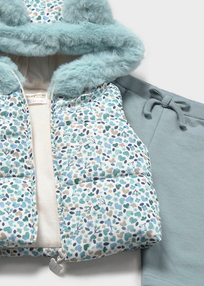 Tuta 3 pz. con gilet imbottito art.2.686-24MAYORAL