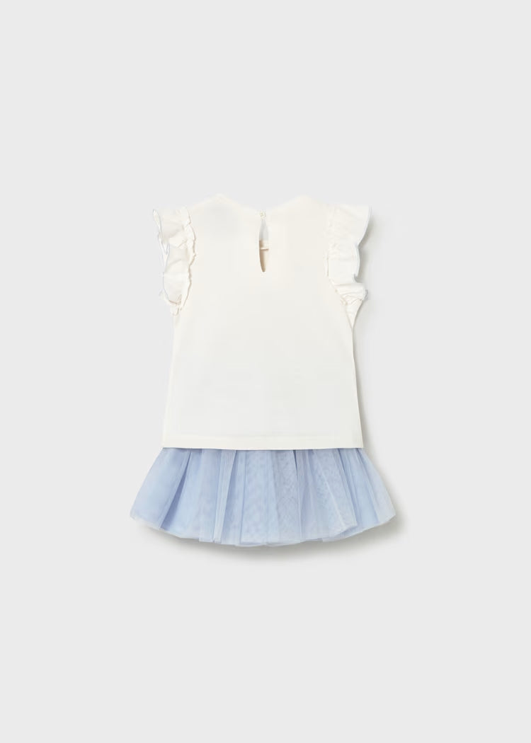 Completo con gonna in tulle art.1933-45 MAYORAL