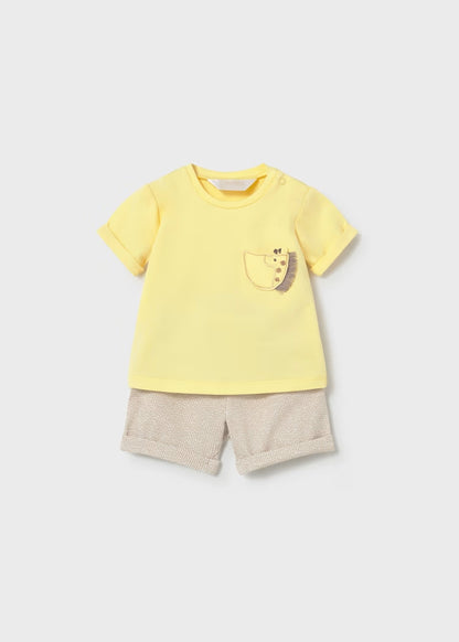Completo 2 pezzi con t-shirt con taschina MAYORAL