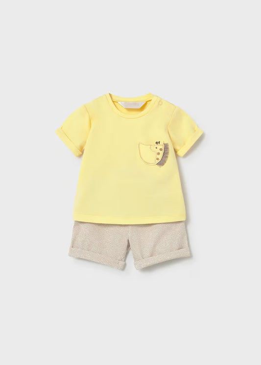 Completo 2 pezzi con t-shirt con taschina MAYORAL