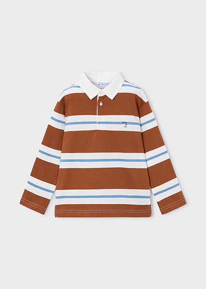 Polo rigata manica lunga art.4.141-085 MAYORAL