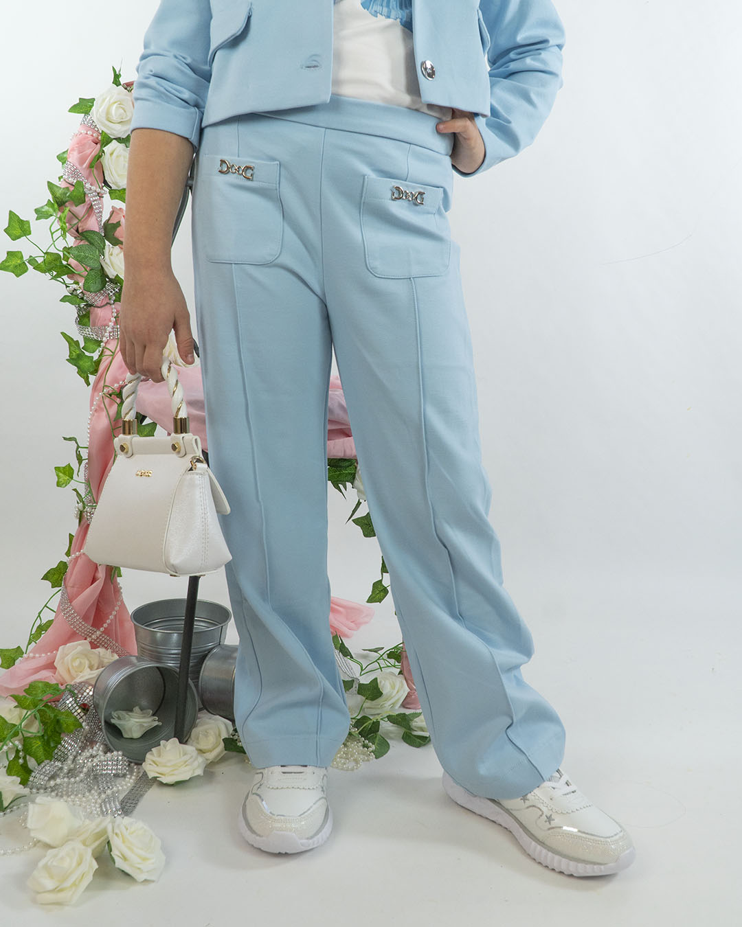 Pantaloni larghi elasticizzati con taschineMAYORAL