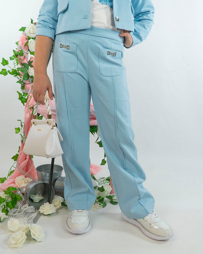 Pantaloni larghi elasticizzati con taschineMAYORAL
