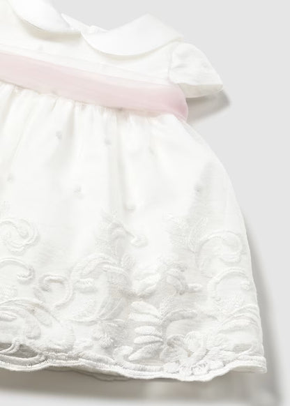 Abito con tulle ricamato art.1889-2 MAYORAL