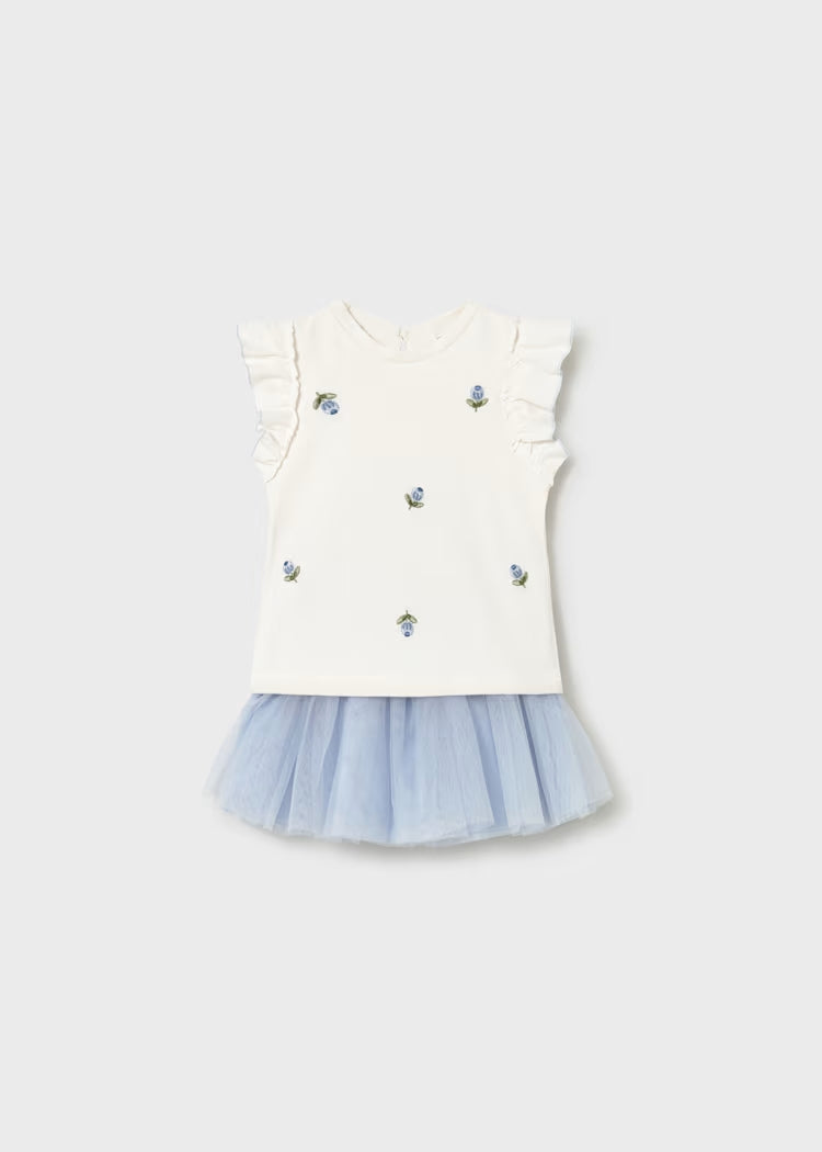 Completo con gonna in tulle art.1933-45 MAYORAL