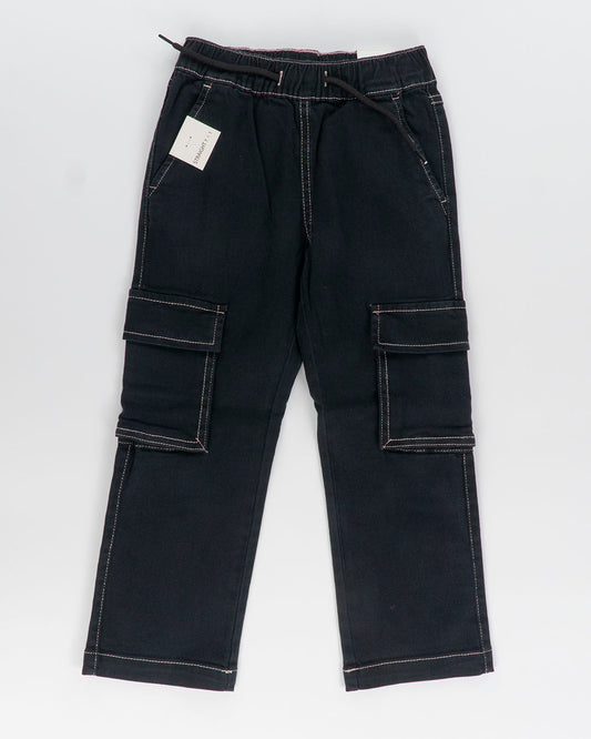 Pantaloni cargo con laccetto in vita I DO
