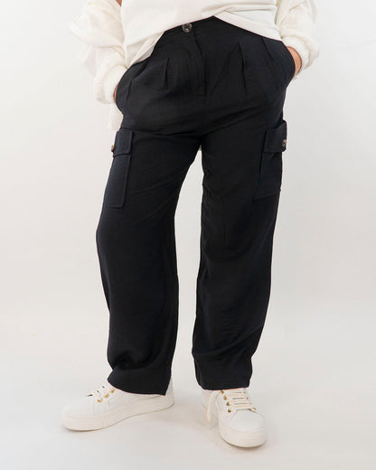 Pantaloni lunghi fluidi cargo MAYORAL
