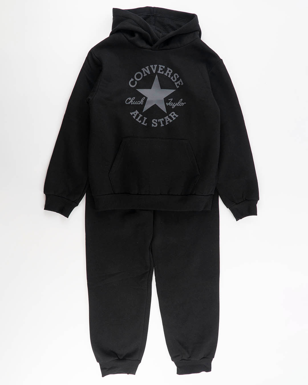 Tuta 2 pz. felpata con cappuccio  CONVERSE