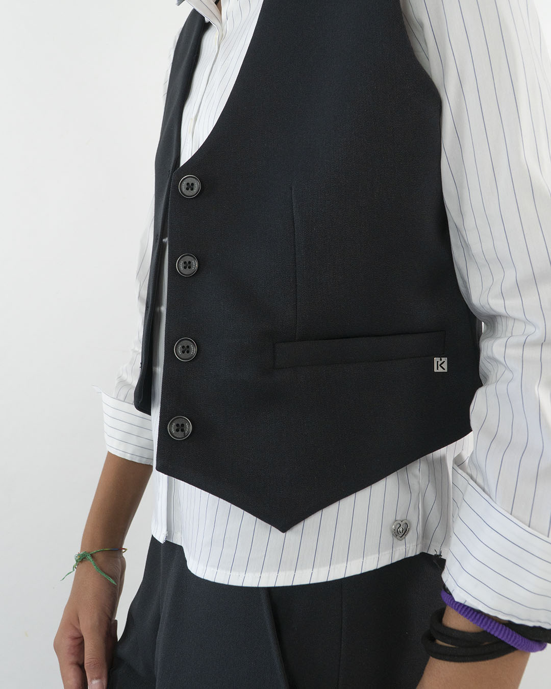 Gilet panciotto con bottoni KOCCA