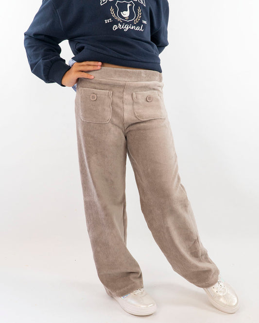 Pantaloni larghi in velluto rigato MAYORAL