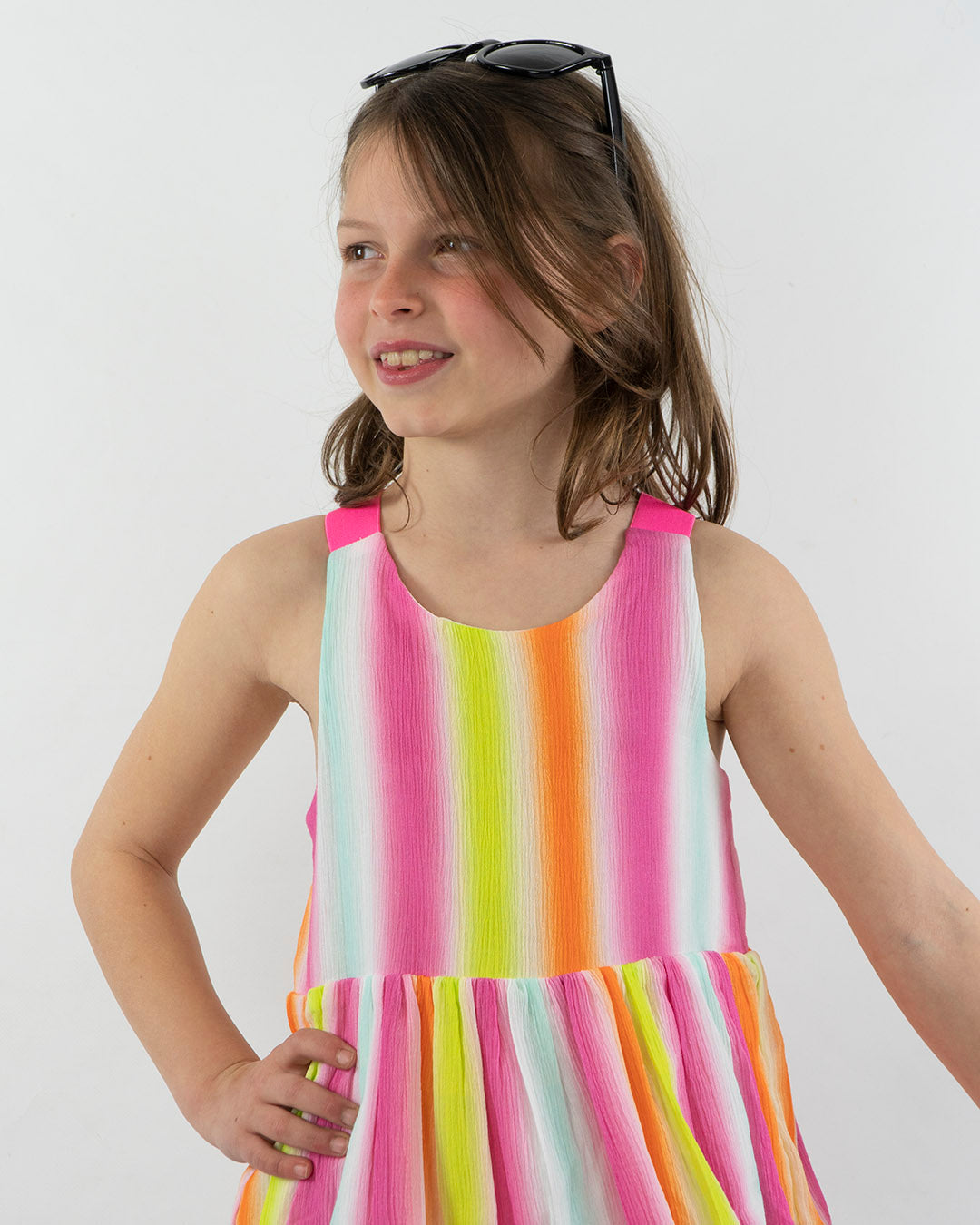 Abito multicolor elasticizzato