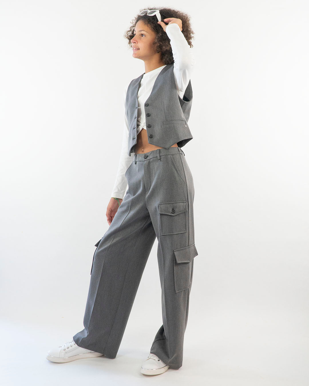 Pantaloni larghi cargo KOCCA