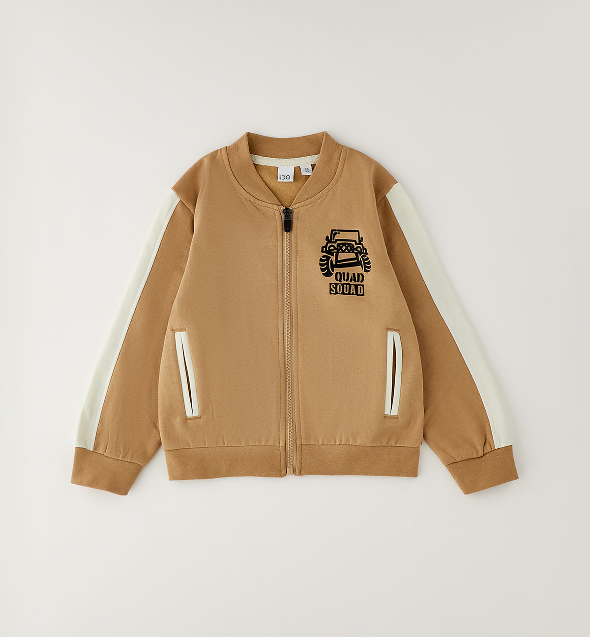 Tuta 3 pz. felpata con zip art.4.H454-0747 I DO