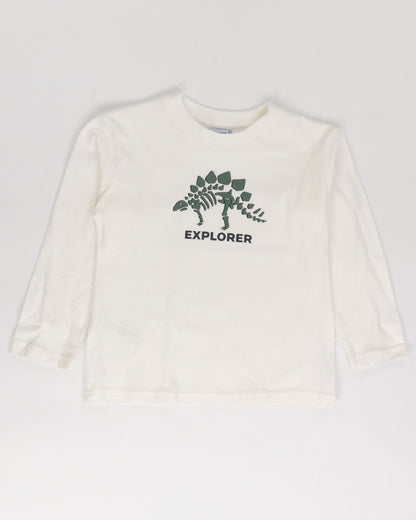 Tuta 3 pz. felpata con dinosauro MAYORAL