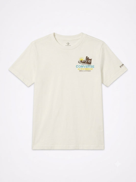 T-shirt con stampa dietro art.9CH933-001 CONVERSE