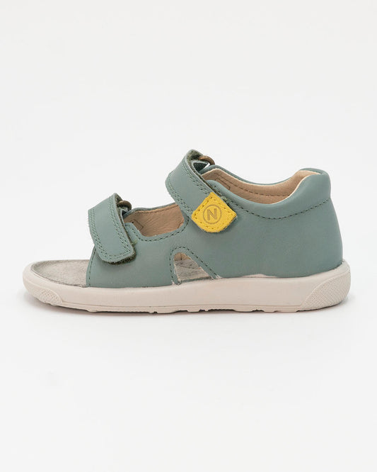 Sandali in pelle con doppio strappo NATURINO