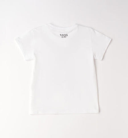 T-shirt con cane trap art.4G831/G2-0113 I DO