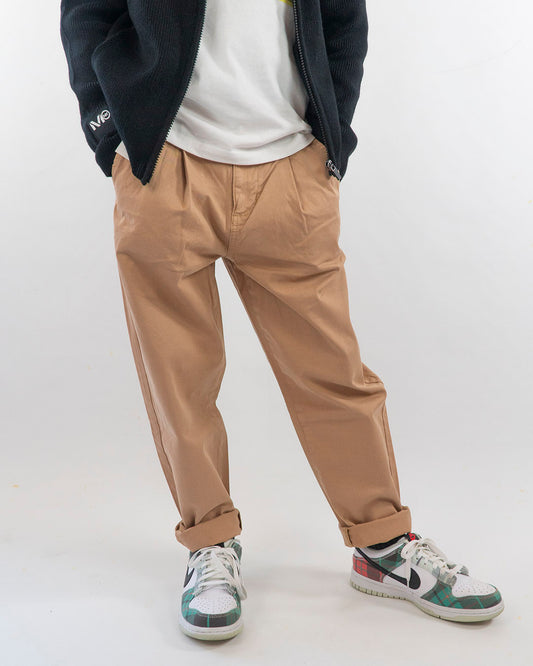 Pantaloni in cotone carrot fit I DO