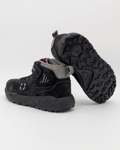 Scarpa alta ecopelle effetto scamosciatoPRIMIGI