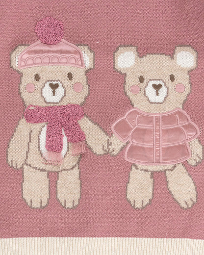 Abito in maglia con orsetti MAYORAL